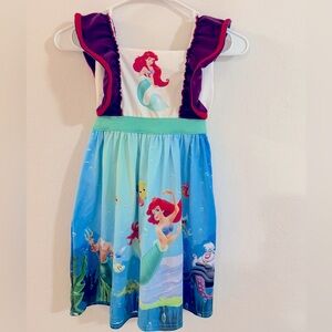 Little mermaid 6-7 Disney dress
